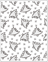 Crafts Too Embossing Folder - Trees 14.6 x 19 cm