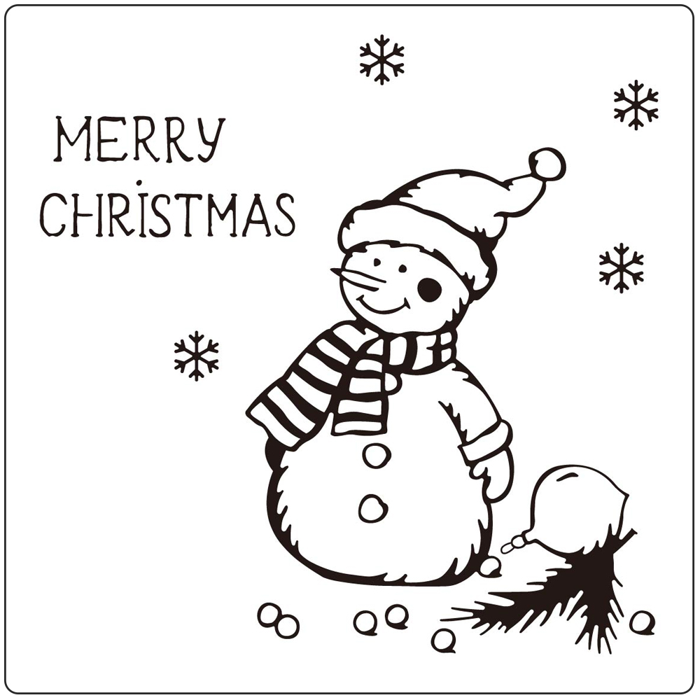 Crafts Too Embossing Folder - Snowman 15 x 15 cm
