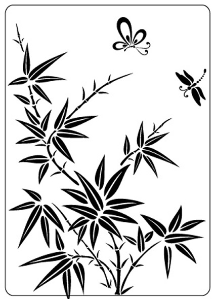 SPECIAL OFFER 50% OFF Crafts Too Embossing Folder (10.6 x 15cm) - Bamboo