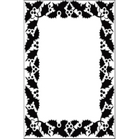 Crafts Too Embossing Folder - Berry Frame x12