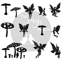 Two Jays Finger Stamps - Fairies (12pcs)