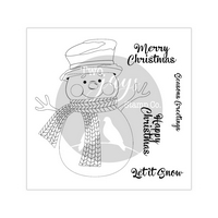 Two Jays Stamps - Cute Snowman (5pcs) Two Jays Stamps - Cute Snowman (5pcs)