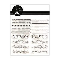 Two Jays Stamps - Dots & Swirls (18pcs) Two Jays Stamps - Dots & Swirls (18pcs)