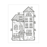 Two Jays Stamps - Tall House Two Jays Stamps - Tall House