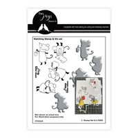 Two Jays Stamps Cutting Die & Stamp - Small Mice Two Jays Stamps Cutting Die & Stamp - Small Mice