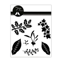 Two Jays Stamps - Holly & Leaves Two Jays Stamps - Holly & Leaves