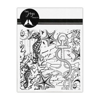 Two Jays Stamps - Sea Collage Two Jays Stamps - Sea Collage