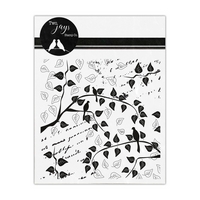 Two Jays Stamps - Leaves Collage Two Jays Stamps - Leaves Collage