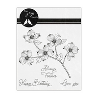 OUT OF STOCK Two Jays Stamps - Dogwood OUT OF STOCK Two Jays Stamps - Dogwood