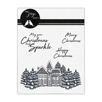 BACK IN STOCK Two Jays Stamps - Christmas Houses BACK IN STOCK Two Jays Stamps - Christmas Houses