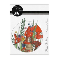 NEW Two Jays Stamps - Toadstool Circle NEW Two Jays Stamps - Toadstool Circle