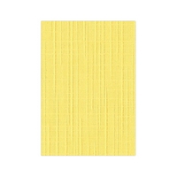 Linen A4 Card - Bright Yellow