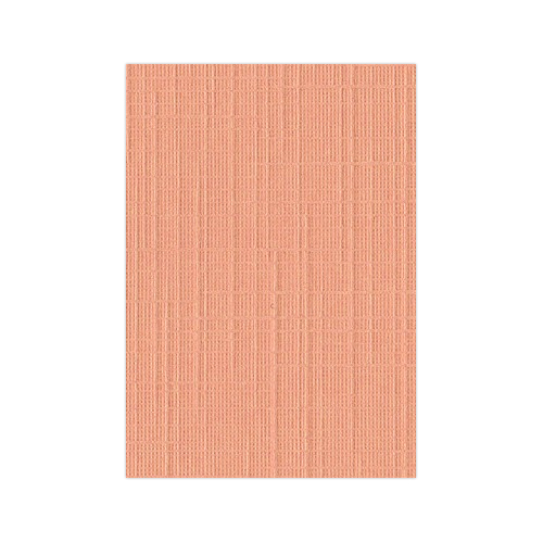 Linen A4 Card - Soft Orange