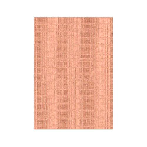 Linen A4 Card - Soft Orange