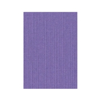 Linen A4 Card - Violet