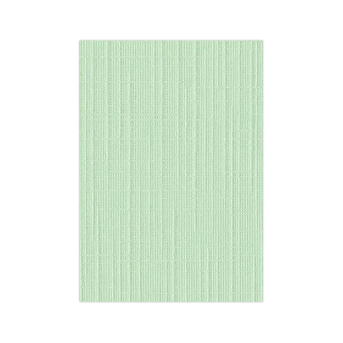 Linen A4 Card - Middle Green