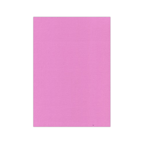 Linen A4 Card - Fuchsia