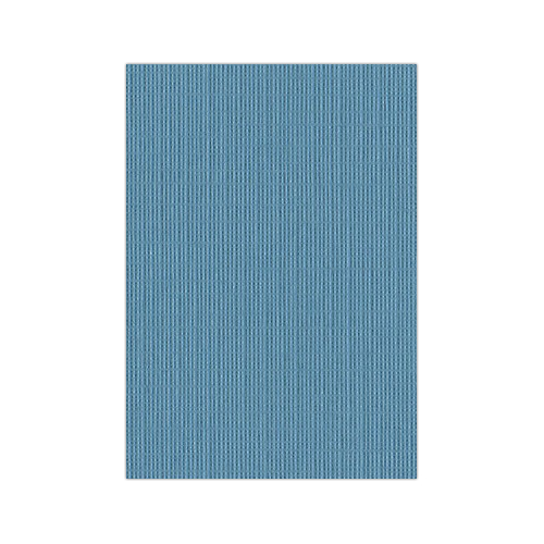 Linen A4 Card - Turquoise