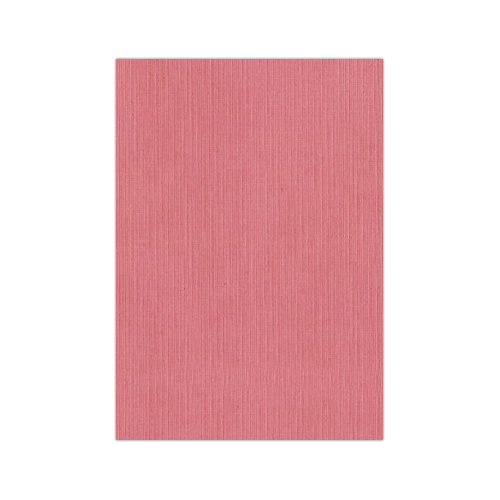 Linen A4 Card - Flamingo