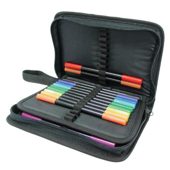 Crafts Too Craft Blue Pen Storage Case for 48 pens