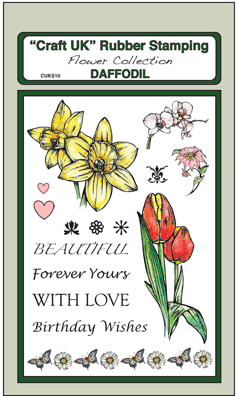 Craft UK Stamp Collection 'Daffodil'