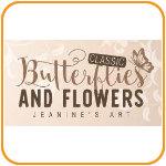 Jeanine's Art Classic Butterflies and Flowers Collection