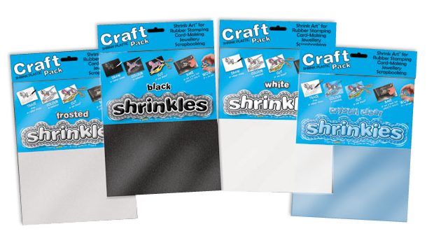 Craft Pack Shrink Plastic - Black