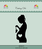 50% OFF Dixi Craft Cutting Die - Pregnant Women