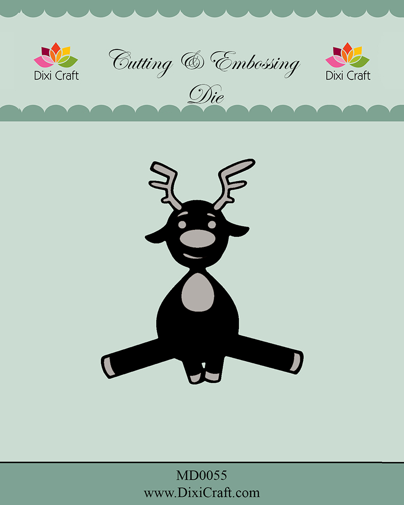 50% OFF Dixi Craft Cutting Die - Sitting Reindeer