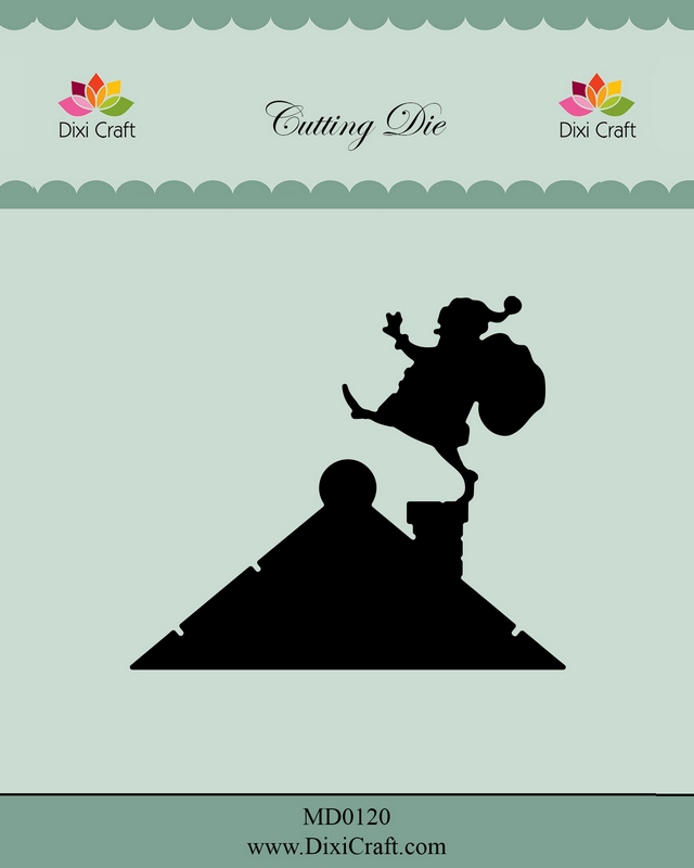 50% OFF Dixi Craft Cutting Die - Santa on the Roof