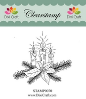 50% OFF Dixi Craft Clearstamp - Candles