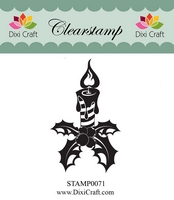 50% OFF Dixi Craft Clearstamp - Candle