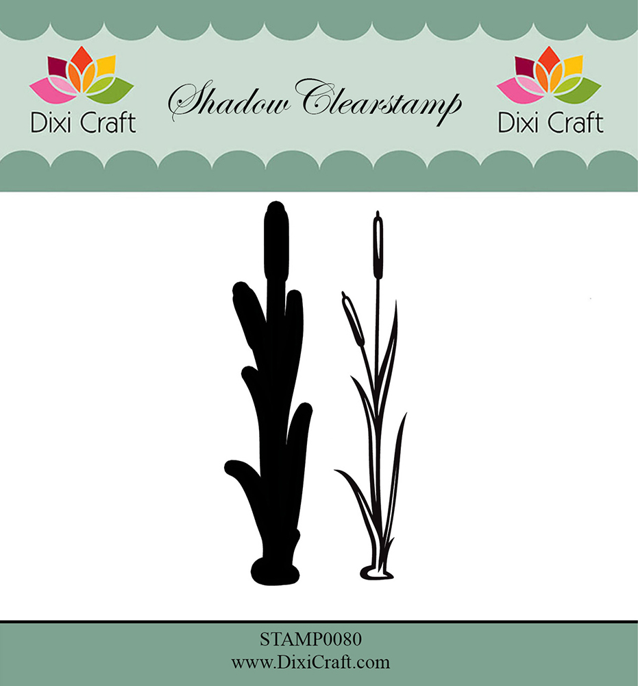 50% OFF Dixi Craft Clearstamp - Flower-5 (2 pcs)