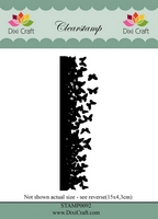 50% OFF Dixi Craft Clearstamp - Butterfly Border