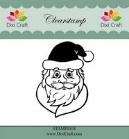 50% OFF Dixi Craft Clearstamp - Santa Claus