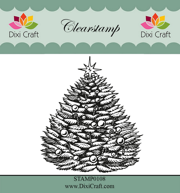 50% OFF Dixi Craft Clearstamp - Christmas Tree - 2
