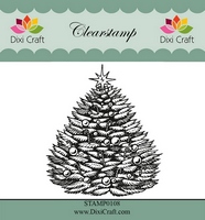 50% OFF Dixi Craft Clearstamp - Christmas Tree - 2