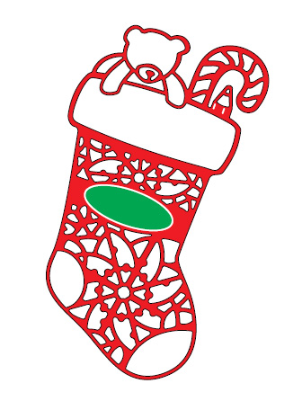 75% OFF  Cheery Lynn Designs Dies - Lace Christmas Stocking