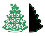 75% OFF  Cheery Lynn Designs Dies - Lace Christmas Tree