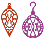75% OFF  Cheery Lynn Designs Dies - Lacey Christmas Ornaments (set of 2)