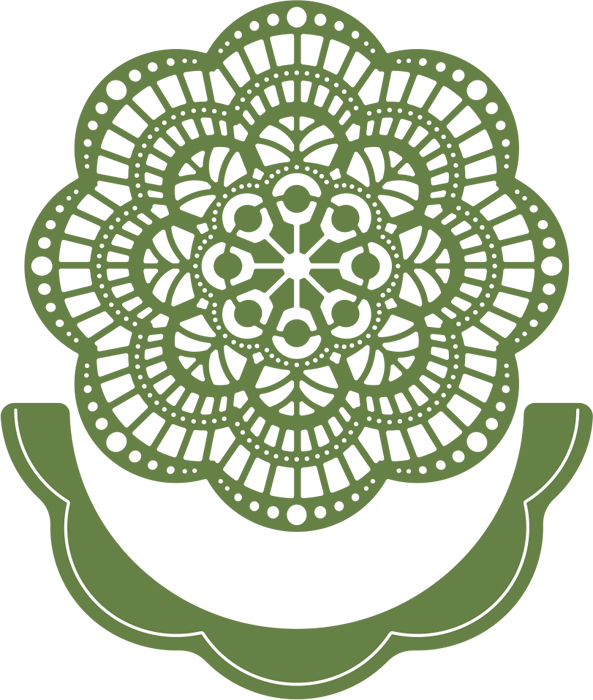 75% OFF  Cheery Lynn Designs Dies - Ambergris Doily with Angel Wing