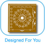 Designed For You Embossing Stencils