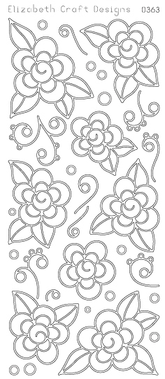 Flowers with Doodles