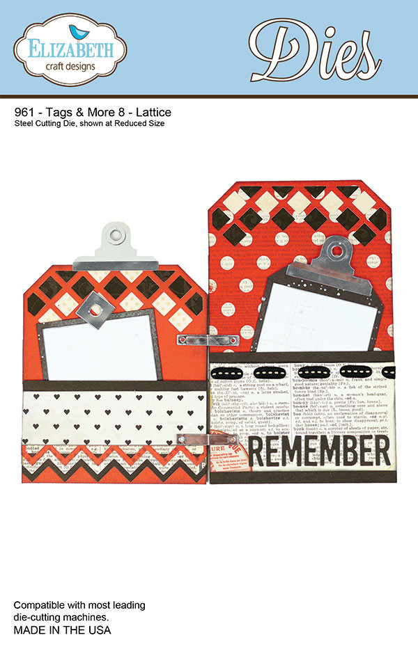 75% OFF  Elizabeth Craft Designs - Tag & More 8-Lattice