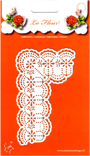 English Embossing Template - La Fleur DC4