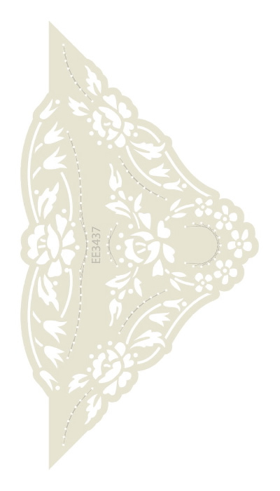 English Embossing Template DAA2