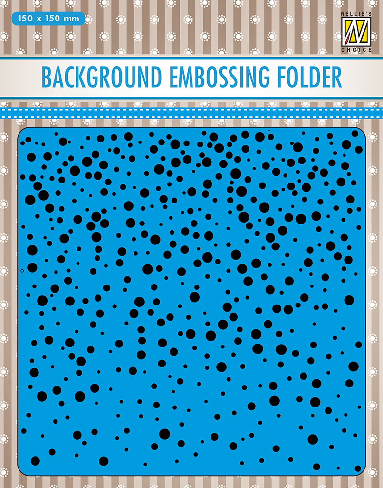 Nellie Snellen Background Embossing Folders - Snow