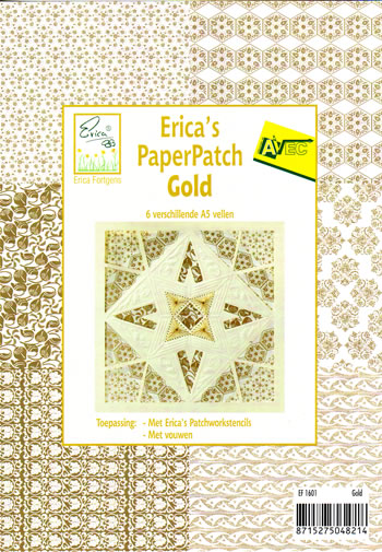 Erica Paper Patch  A5 Papers - Gold Special offer