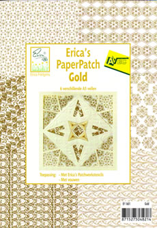 Erica Paper Patch  A5 Papers - Gold Special offer