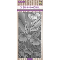 Nellie Snellen 3D Embossing Folder Slimline - Lillies